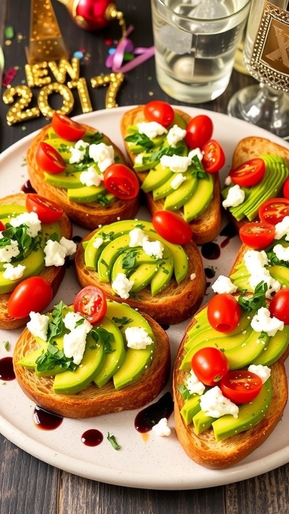 A colorful platter of New Year